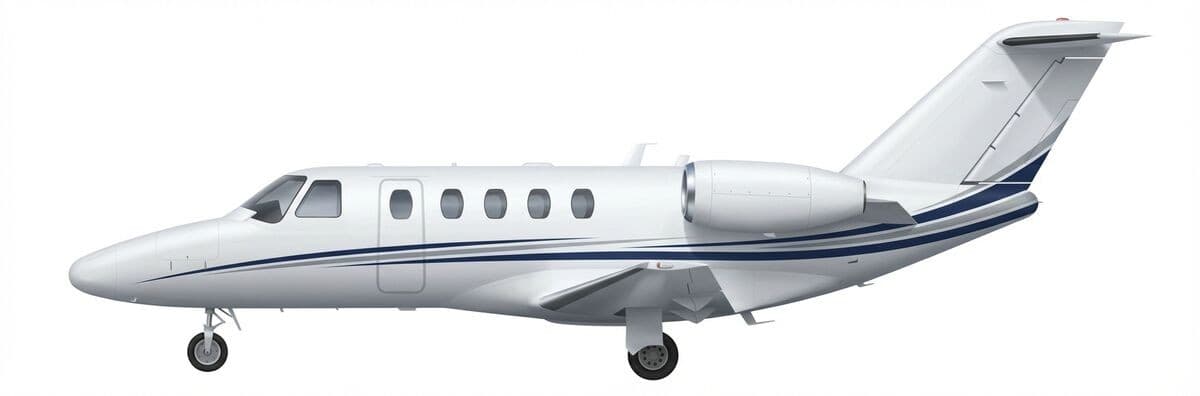 Citation CJ1 light jet exterior — charter with VOLO
