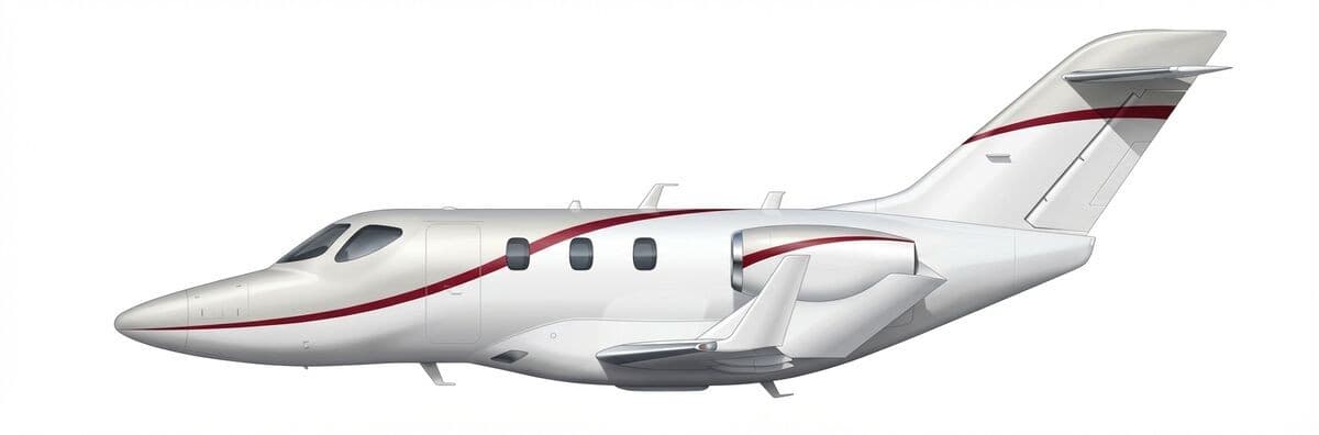 本田 HondaJet ELITE 超轻型公务机外观 — VOLO私人包机
