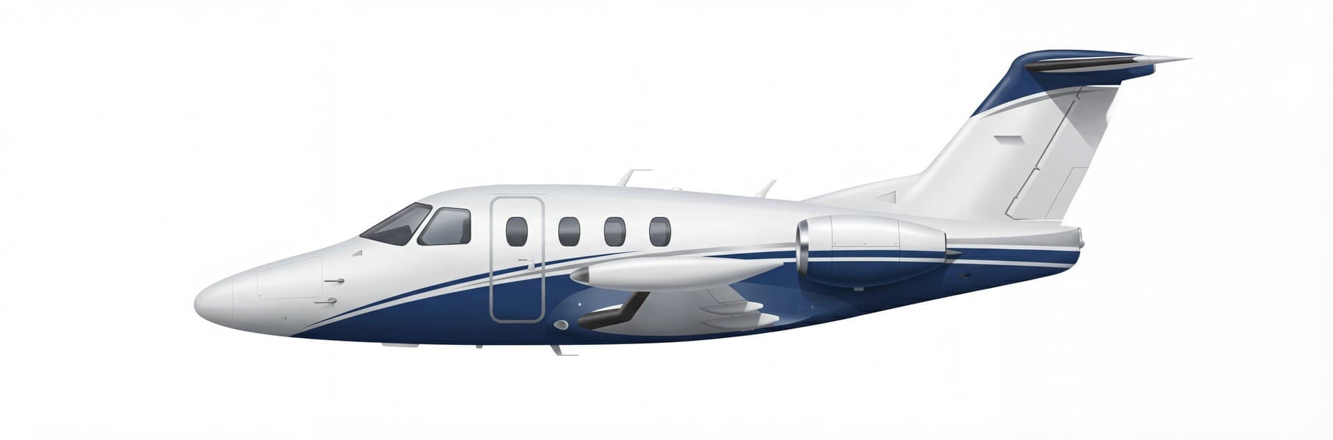 Eclipse 550 very light jet exterior — charter with VOLO