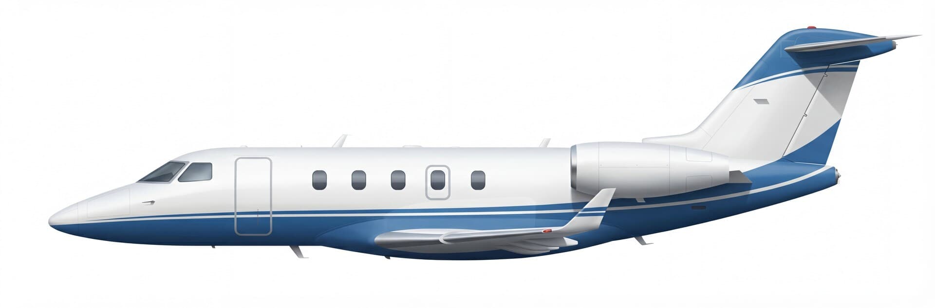 IAI Astra midsize jet exterior — charter with VOLO