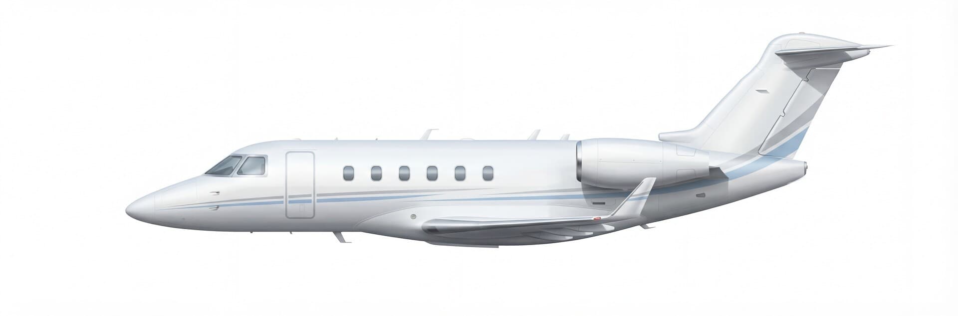 IAI Astra SPX midsize jet exterior — charter with VOLO