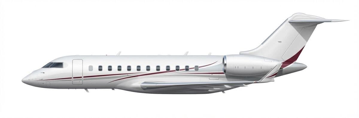 Global 5500 ultra long range exterior — charter with VOLO