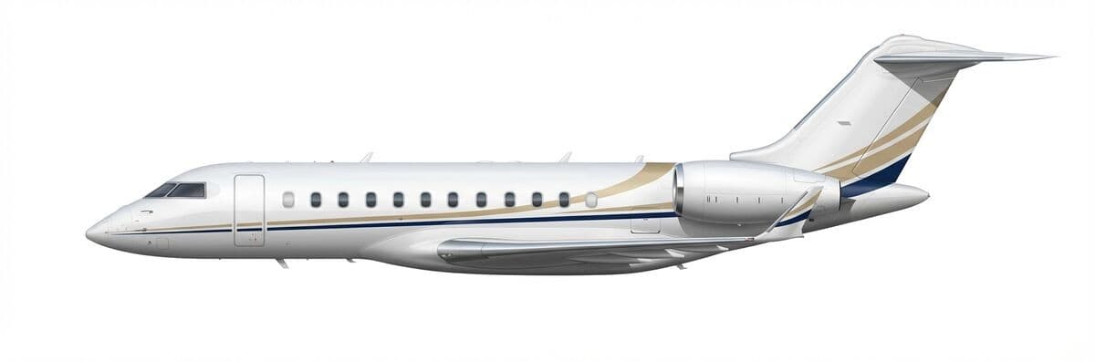 Global Express XRS ultra long range exterior — charter with VOLO