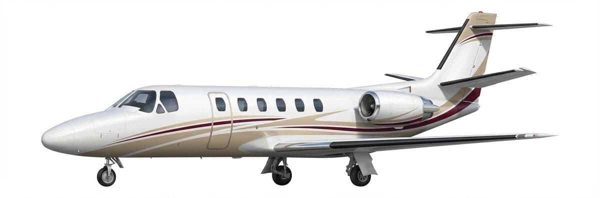 Citation Bravo light jet exterior — charter with VOLO