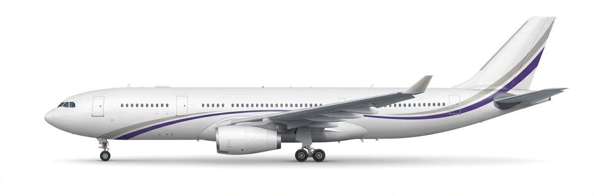 Airbus ACJ A330 vip airliner exterior — charter with VOLO