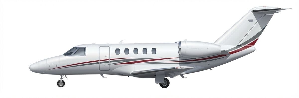 Citation CJ4 light jet exterior — charter with VOLO