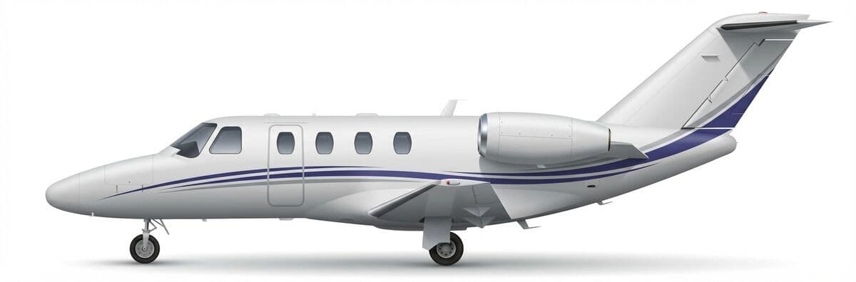 Citation CJ1+ light jet exterior — charter with VOLO