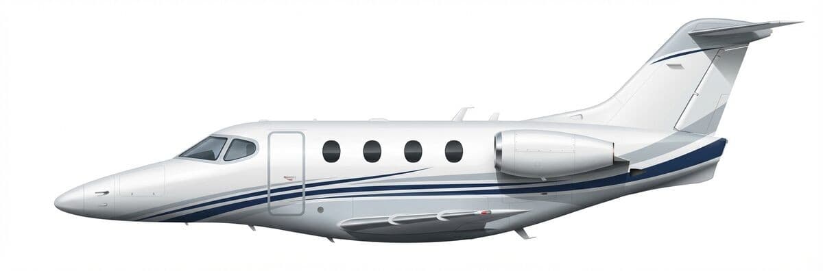 Premier I light jet exterior — charter with VOLO