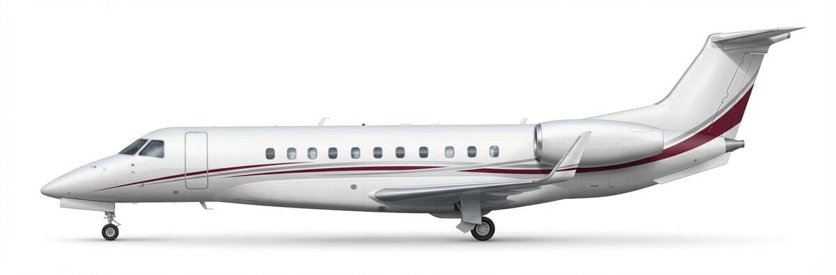 Legacy 600 heavy jet exterior — charter with VOLO
