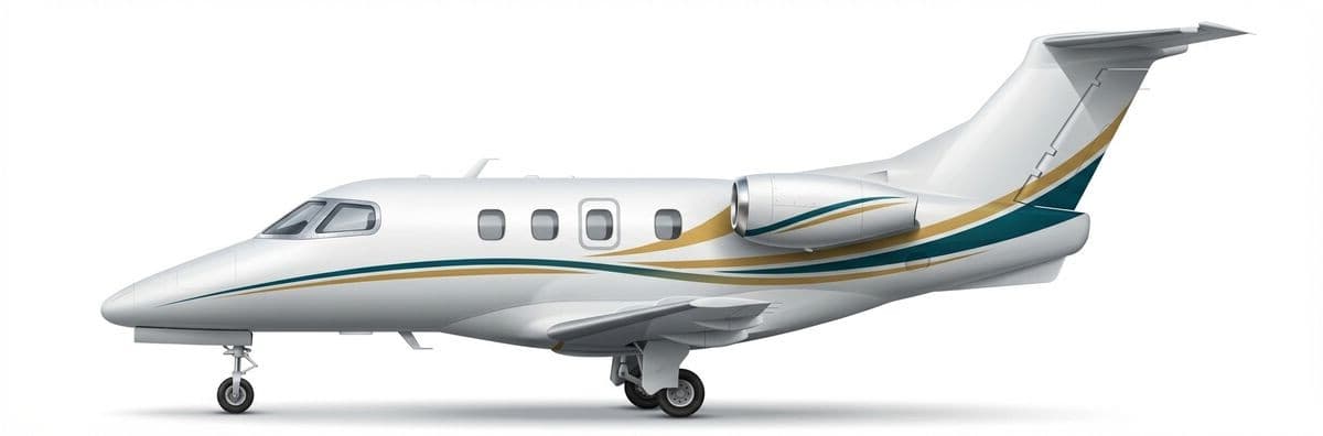 Phenom 100 very light jet exterior — charter with VOLO