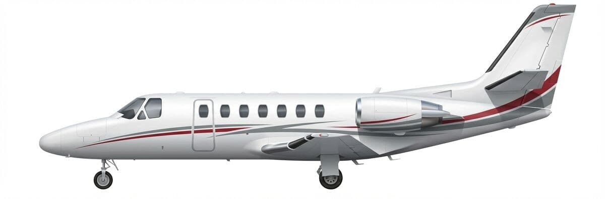 Citation Encore+ midsize jet exterior — charter with VOLO