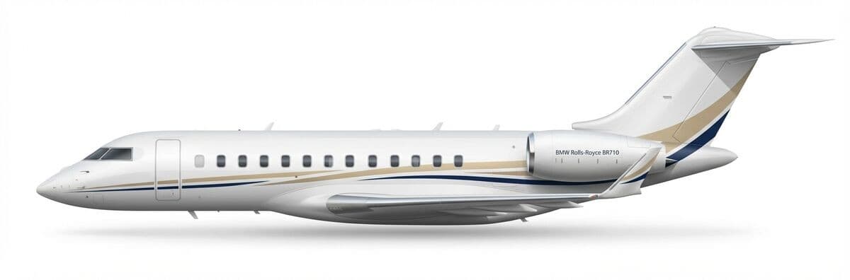 Global Express ultra long range exterior — charter with VOLO
