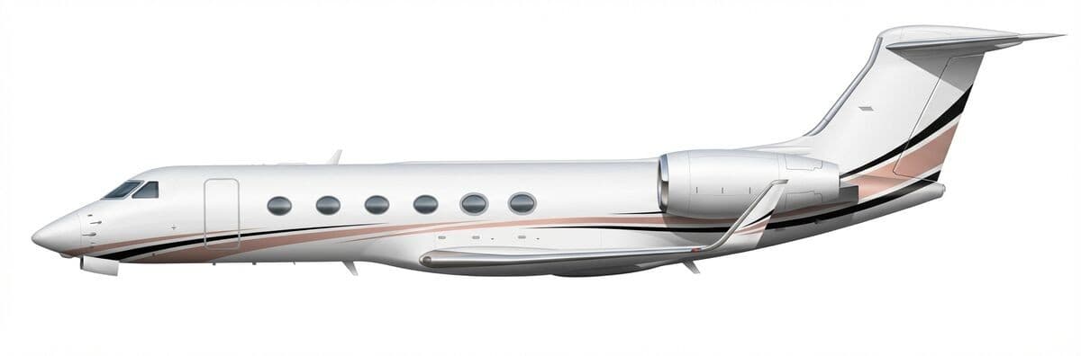 Gulfstream GV-SP ultra long range exterior — charter with VOLO