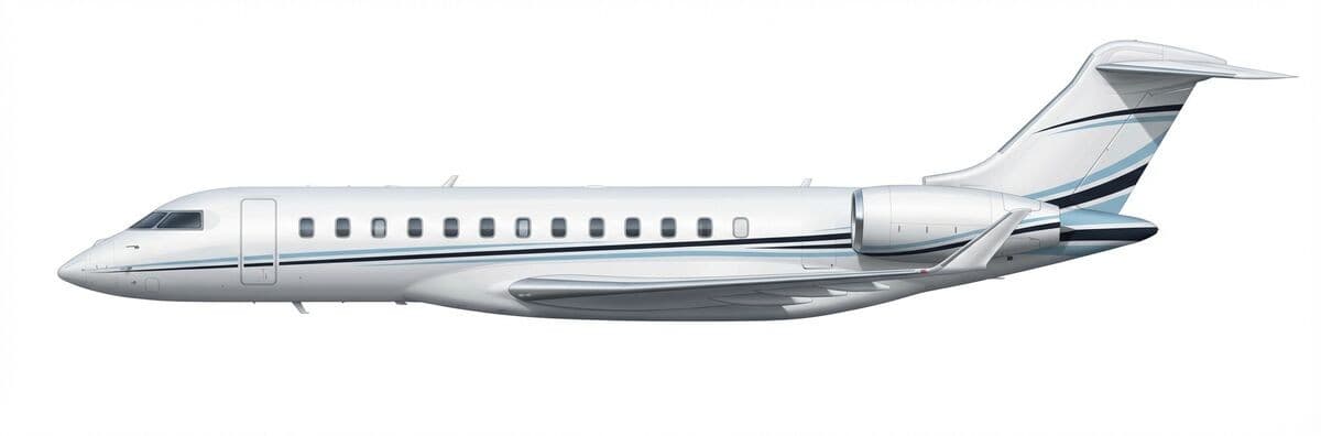 Global 8000 ultra long range exterior — charter with VOLO