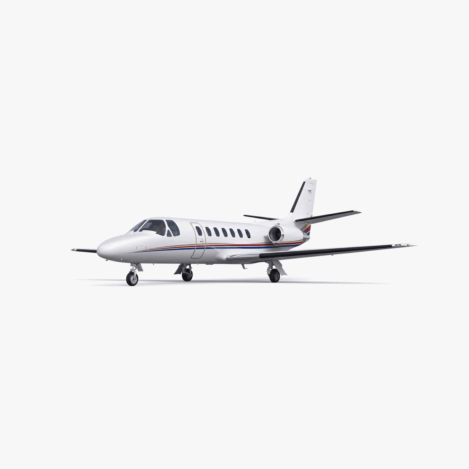Citation Bravo Light Jet private jet — 3D exterior view from VOLO charter fleet