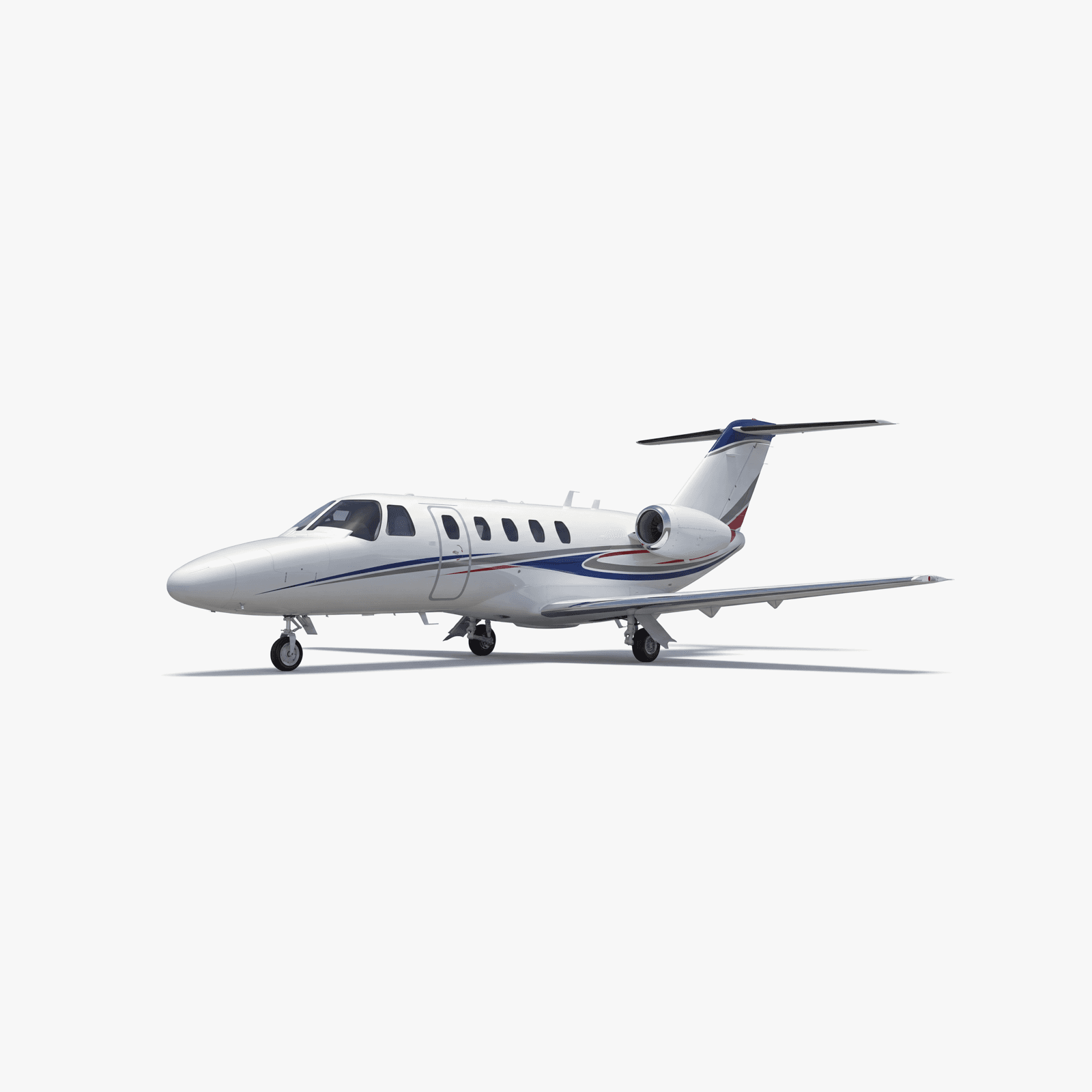 Citation CJ1+ Light Jet private jet — 3D exterior view from VOLO charter fleet