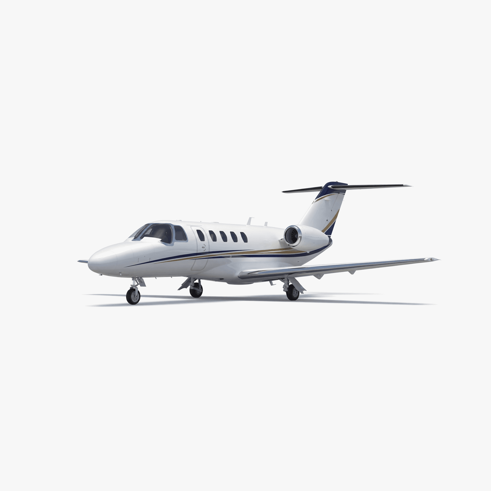 Citation CJ2 Light Jet private jet — 3D exterior view from VOLO charter fleet