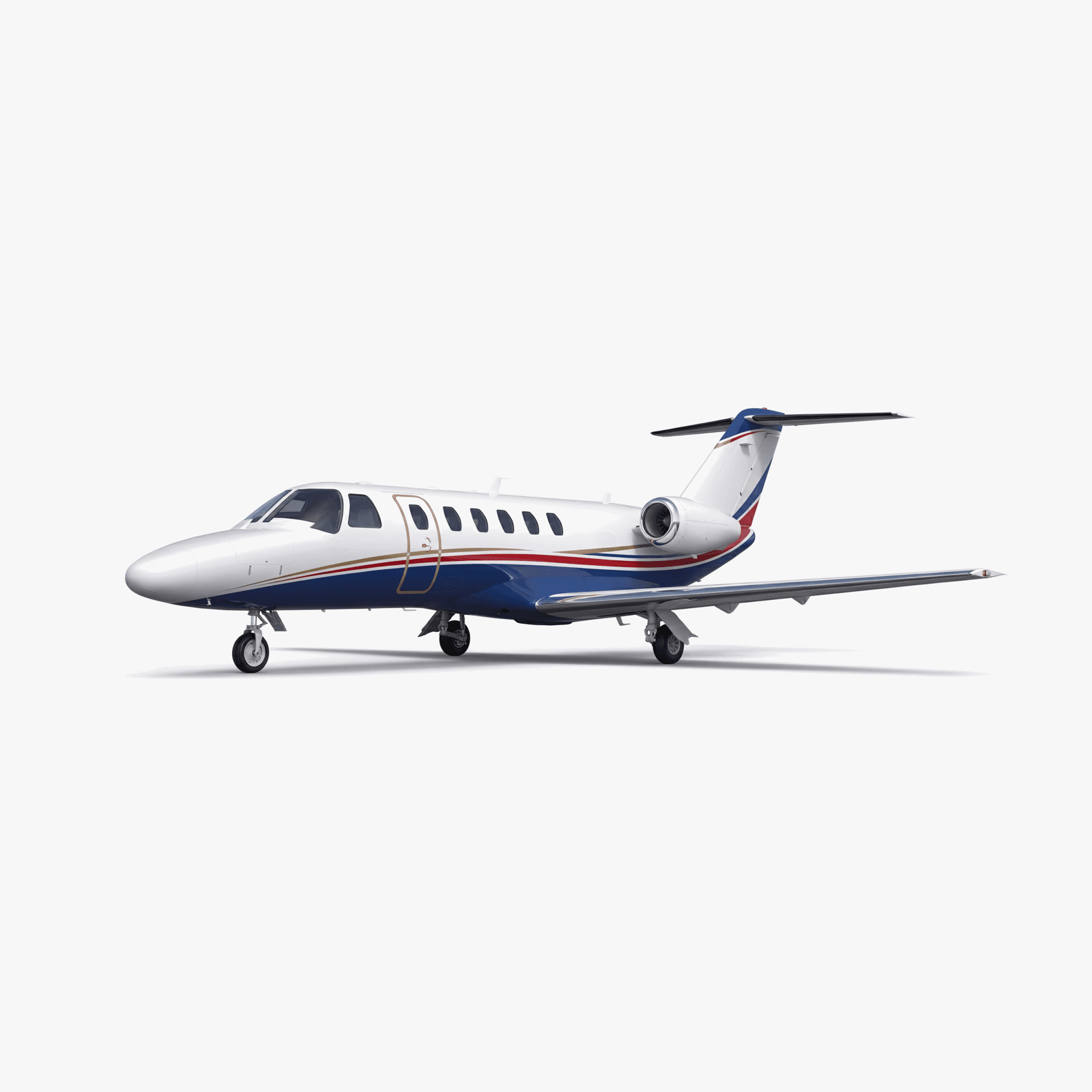 Citation CJ3 Light Jet private jet — 3D exterior view from VOLO charter fleet