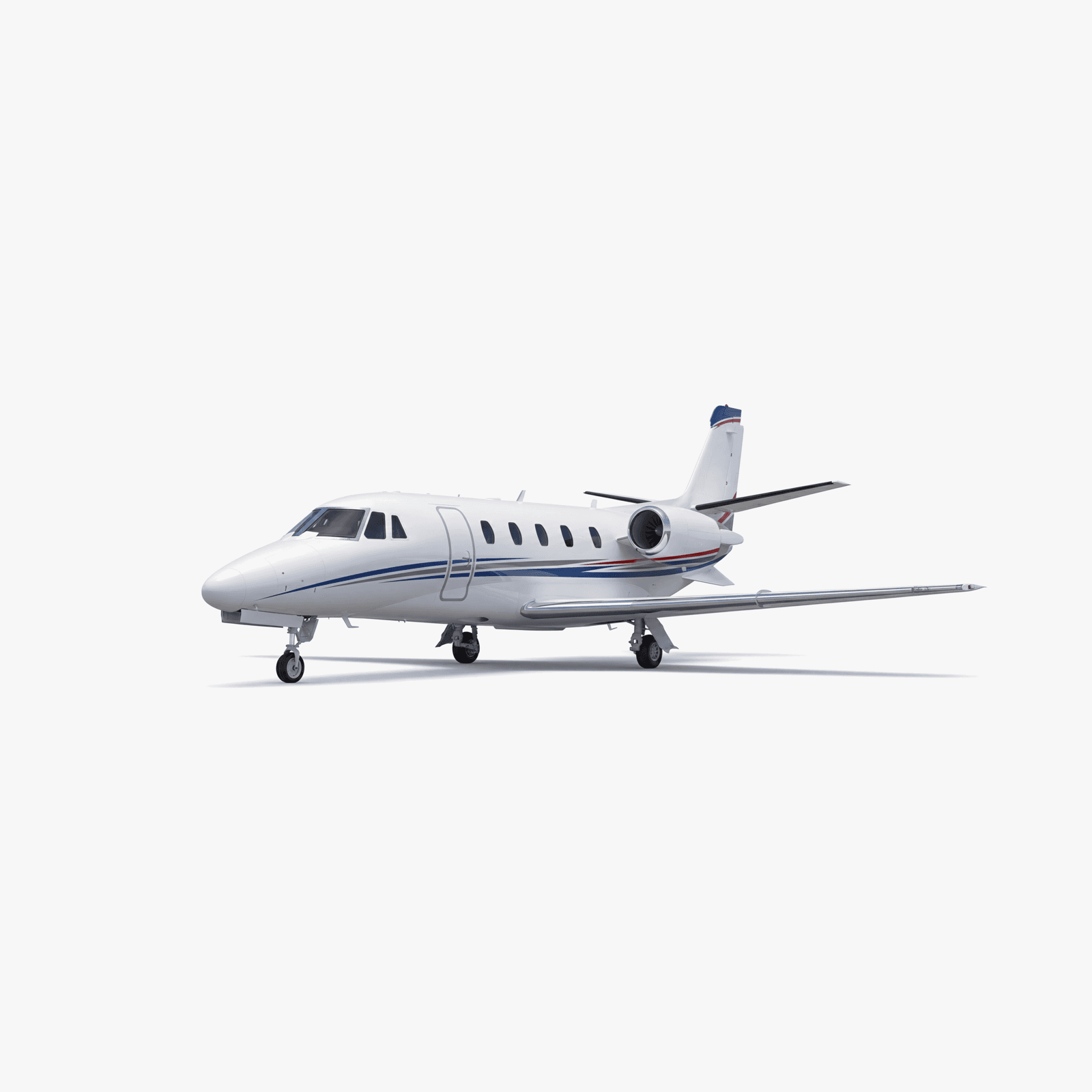 Citation Excel Midsize Jet private jet — 3D exterior view from VOLO charter fleet