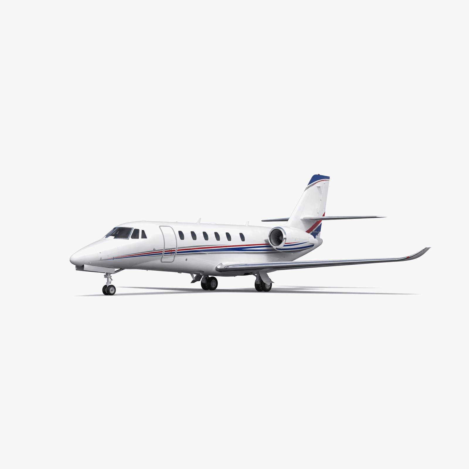 Citation Sovereign+ Super Midsize private jet — 3D exterior view from VOLO charter fleet