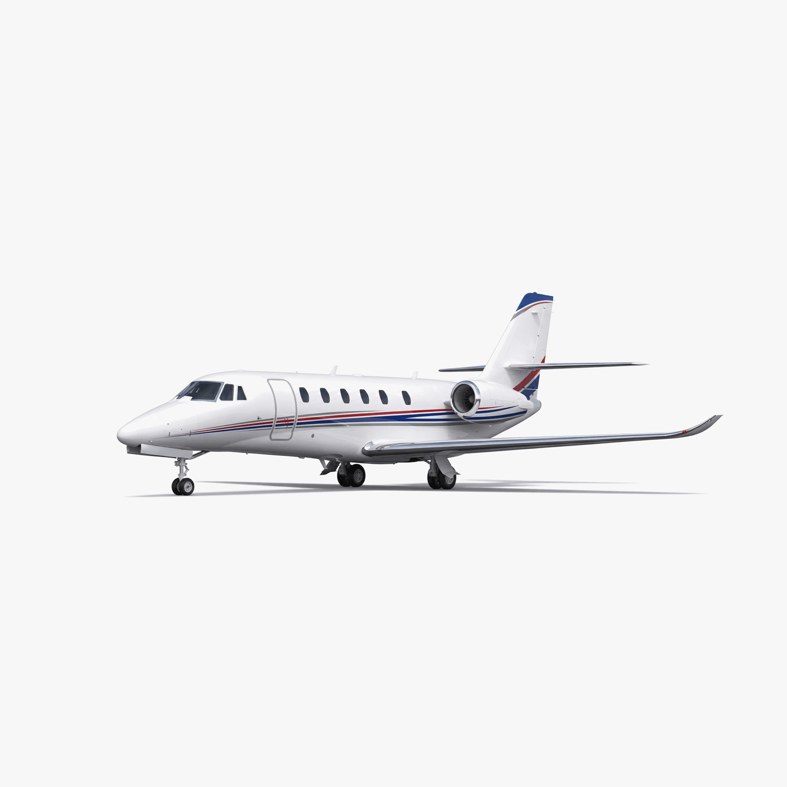 Citation Sovereign+ Super Midsize private jet — 3D exterior view from VOLO charter fleet