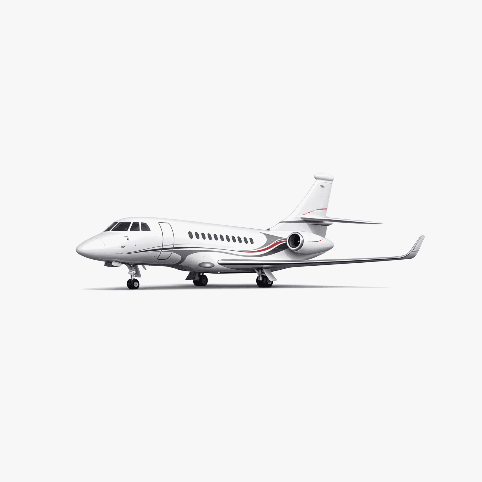 Citation Sovereign Super Midsize Jet private jet — 3D exterior view from VOLO charter fleet