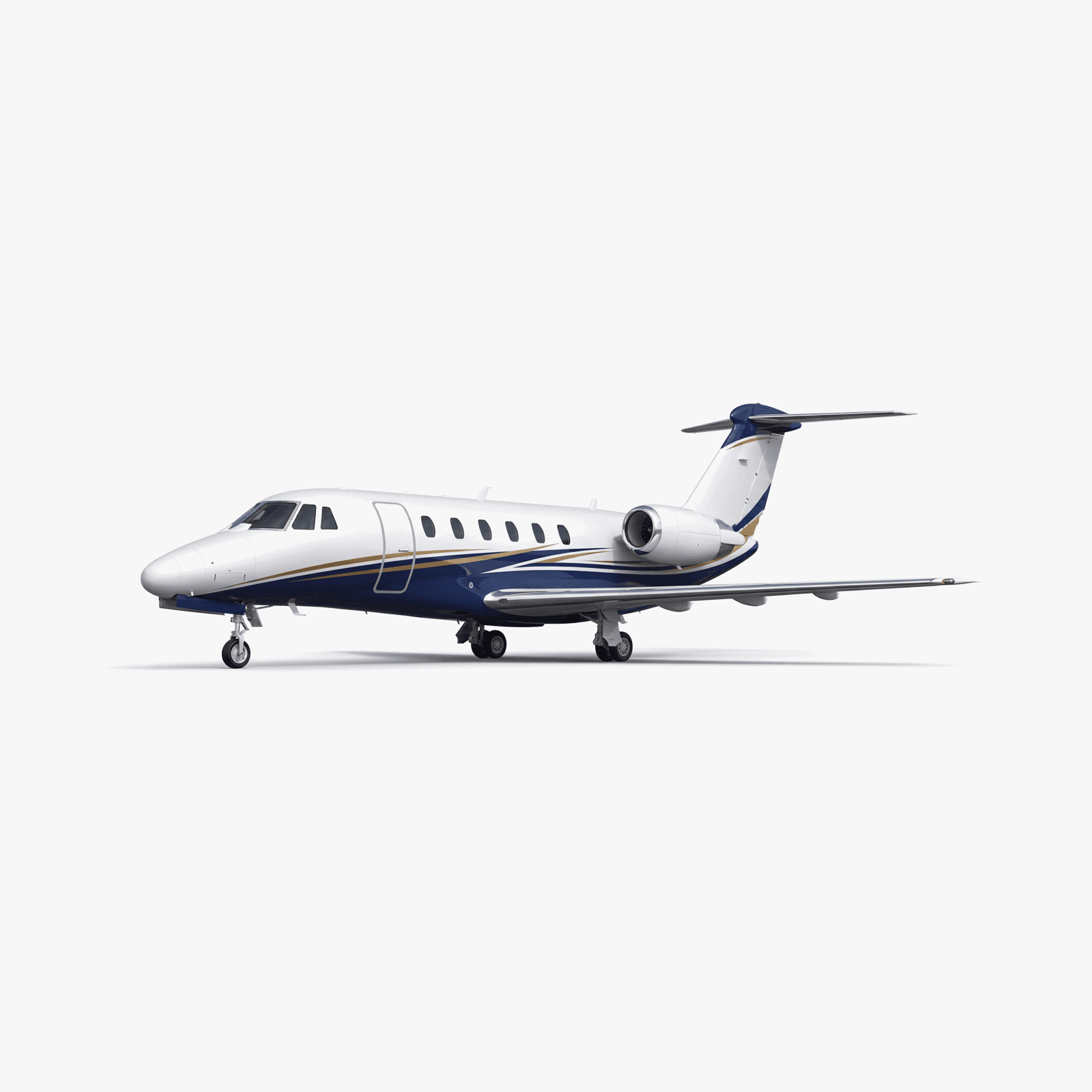 Citation VI Midsize Jet private jet — 3D exterior view from VOLO charter fleet