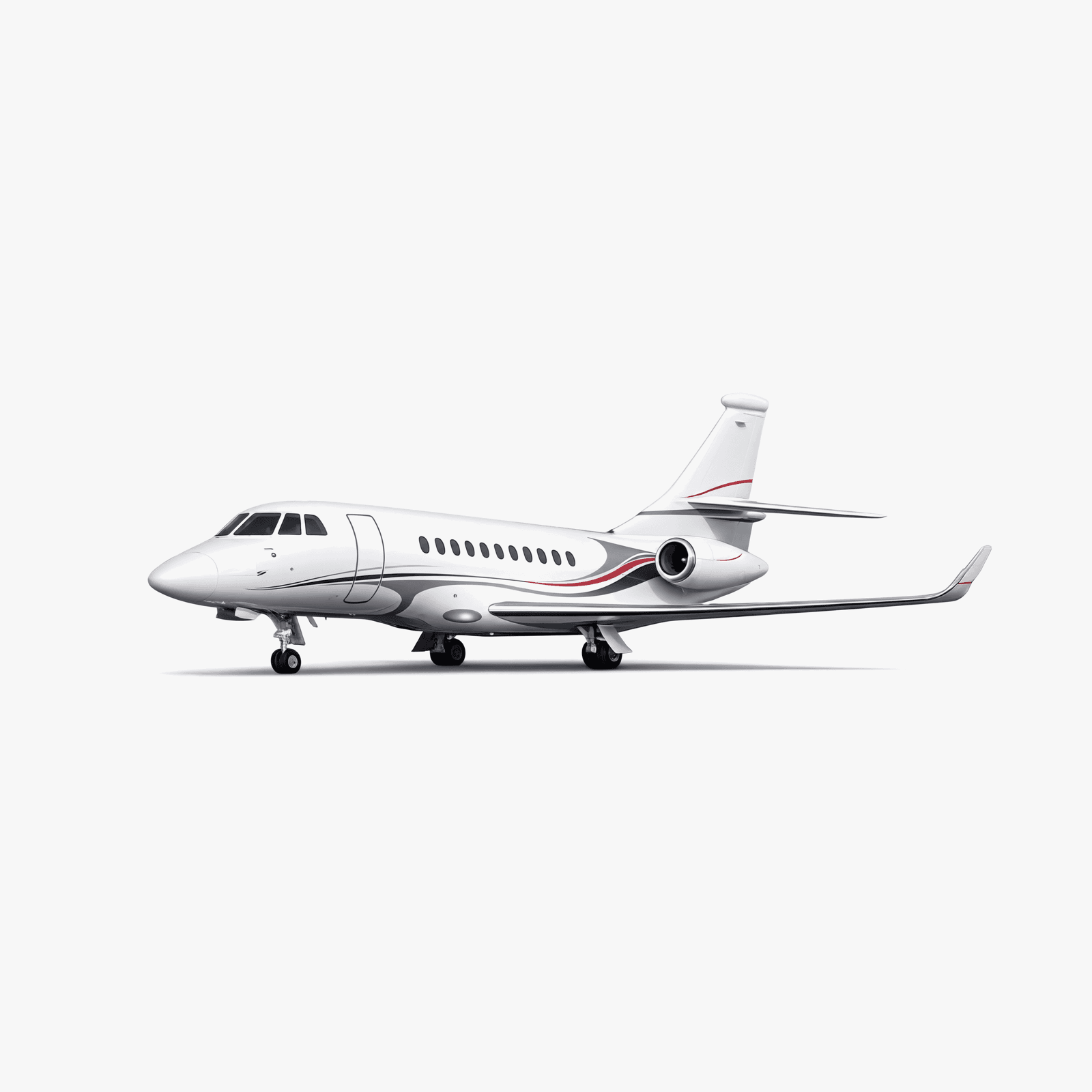 Citation X+ Heavy Jet private jet — 3D exterior view from VOLO charter fleet