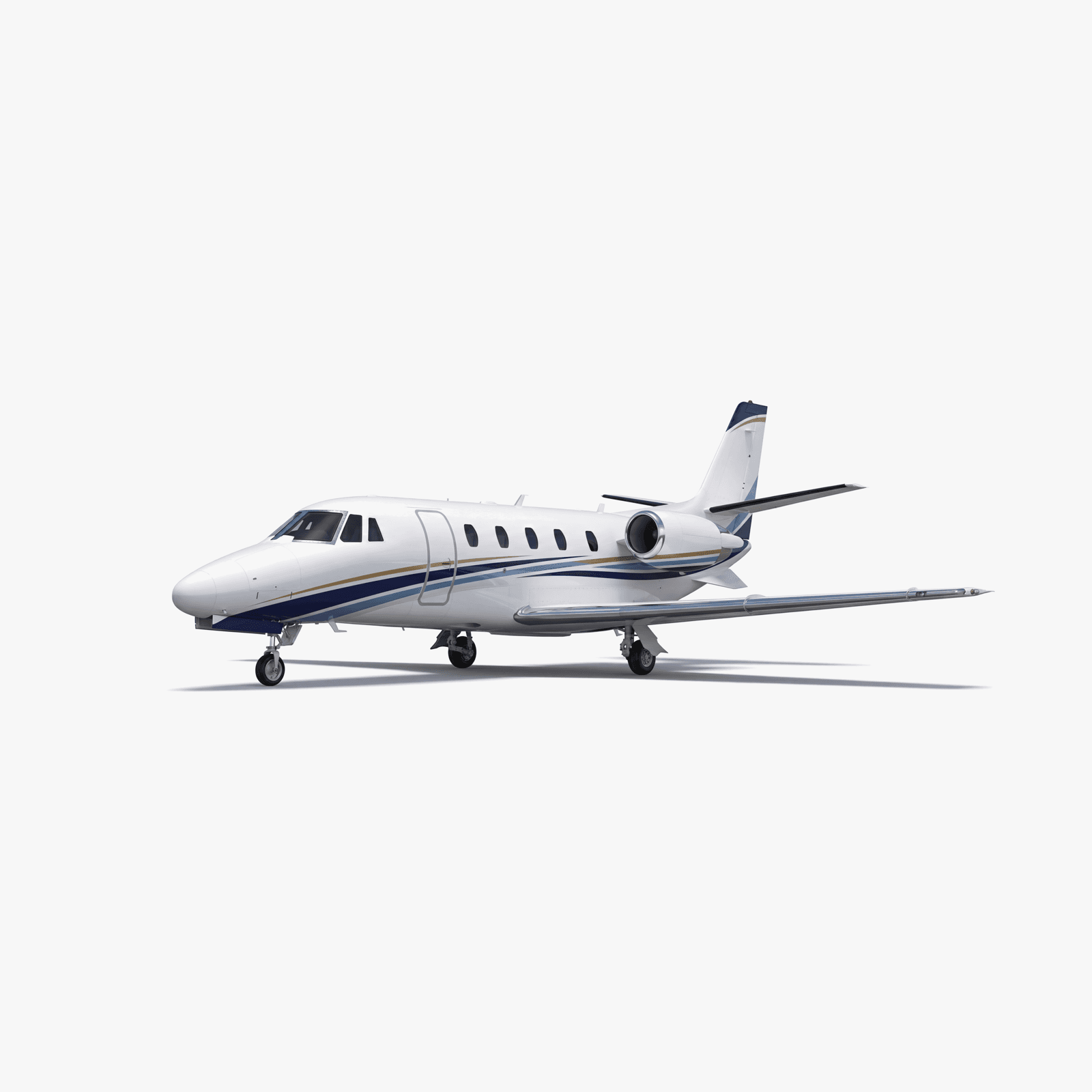Citation XLS+ Midsize Jet private jet — 3D exterior view from VOLO charter fleet