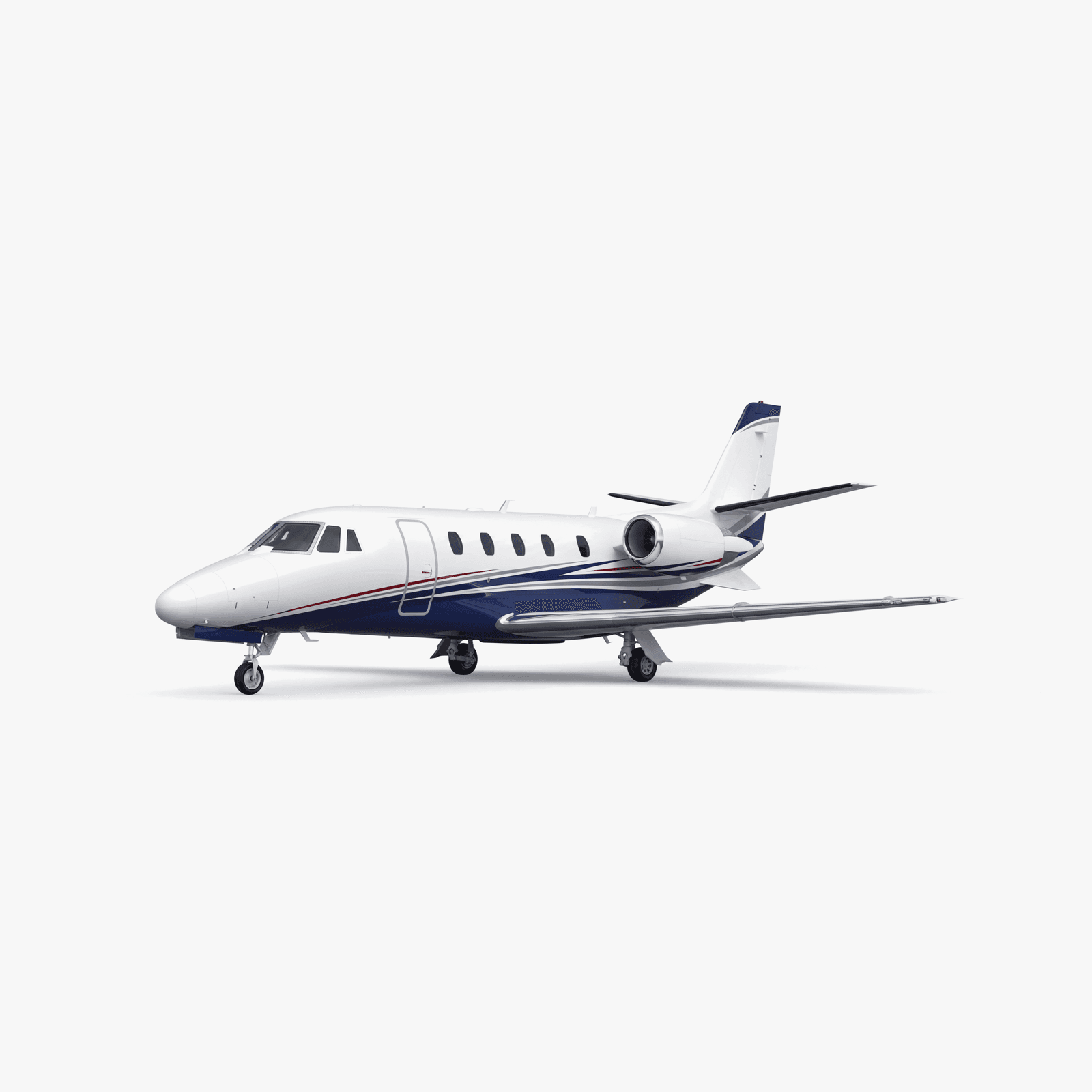Citation XLS Midsize Jet private jet — 3D exterior view from VOLO charter fleet