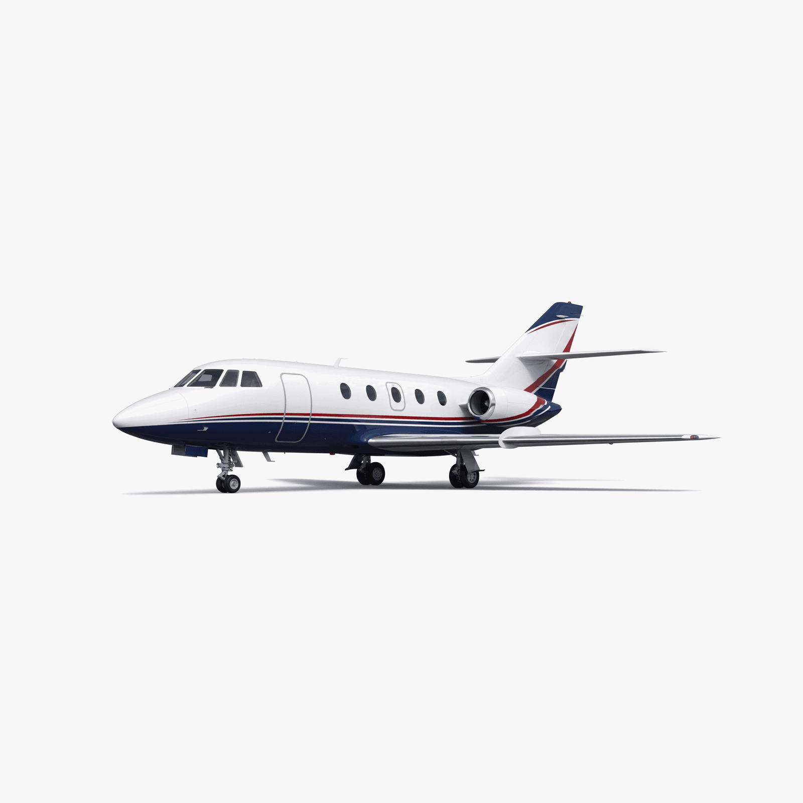 Falcon 20F 3D view