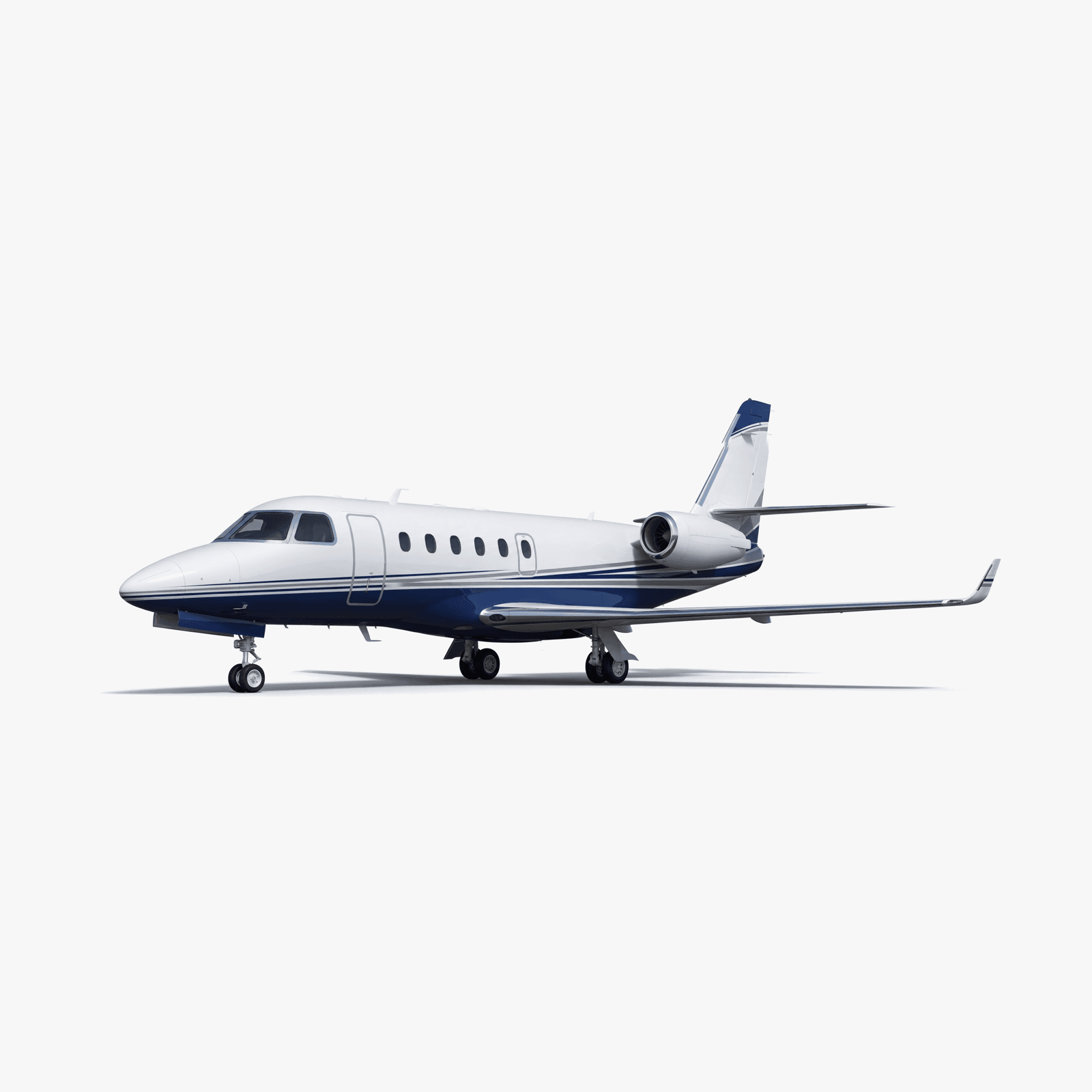 Gulfstream G100 Light Jet private jet — 3D exterior view from VOLO charter fleet