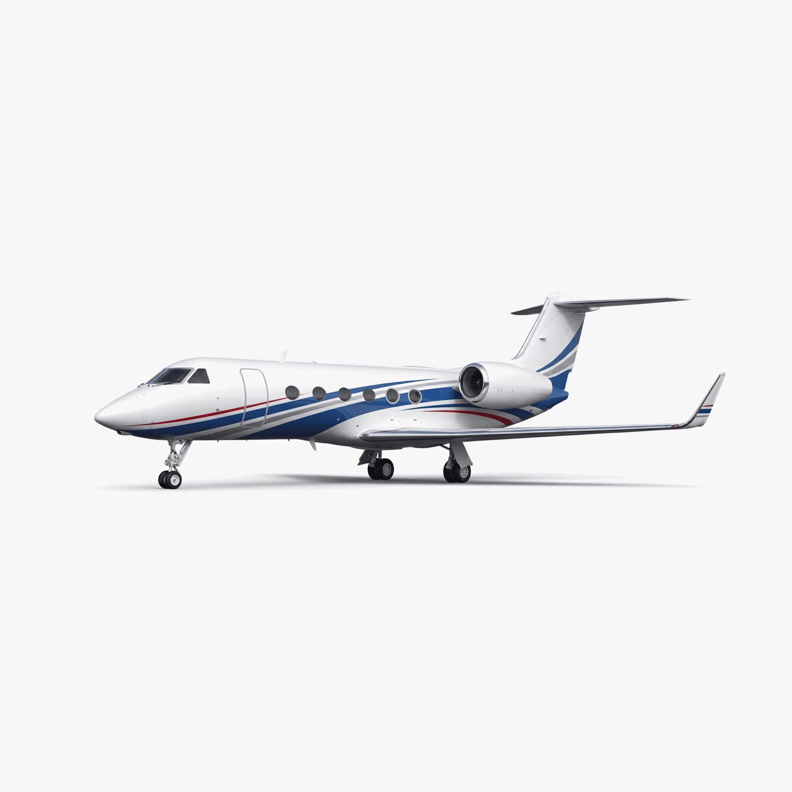 Gulfstream G300 Heavy Jet private jet — 3D exterior view from VOLO charter fleet