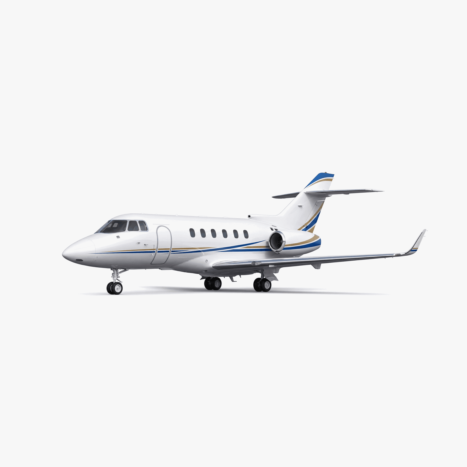 Hawker 900XP طائرة متوسطة من Hawker Beechcraft — منظور خارجي كامل ثلاثي الأبعاد