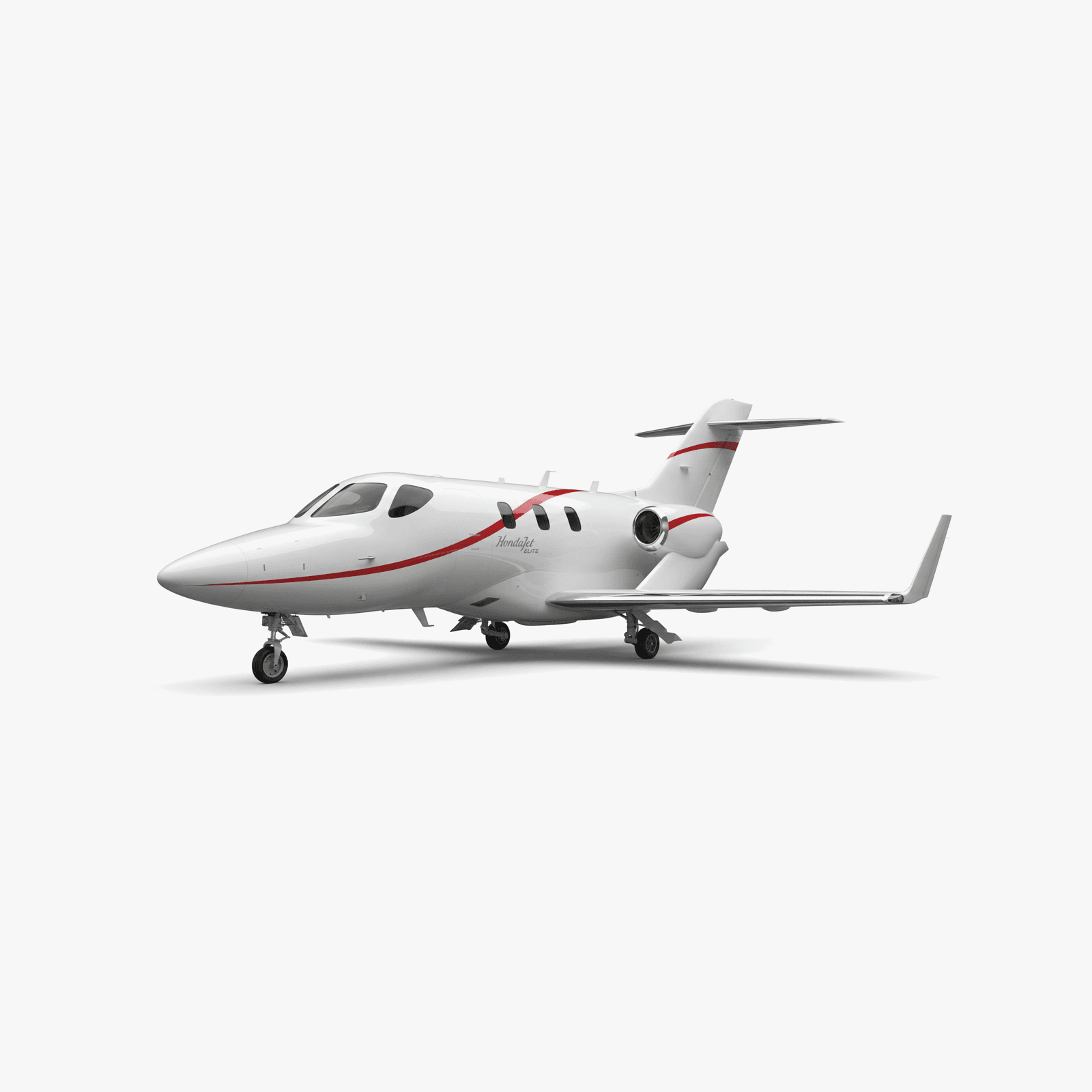 HondaJet ELITE Very Light Jet private jet — 3D exterior view from VOLO charter fleet