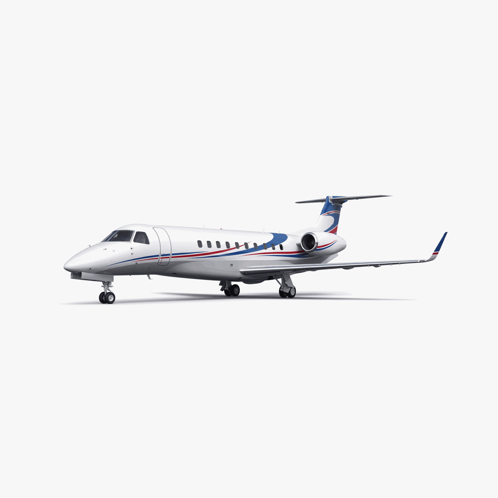 Legacy 600 Heavy Jet private jet — 3D exterior view from VOLO charter fleet