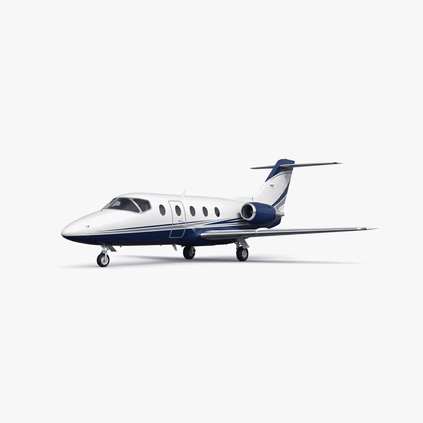 Nextant 400XT Light Jet private jet — 3D exterior view from VOLO charter fleet