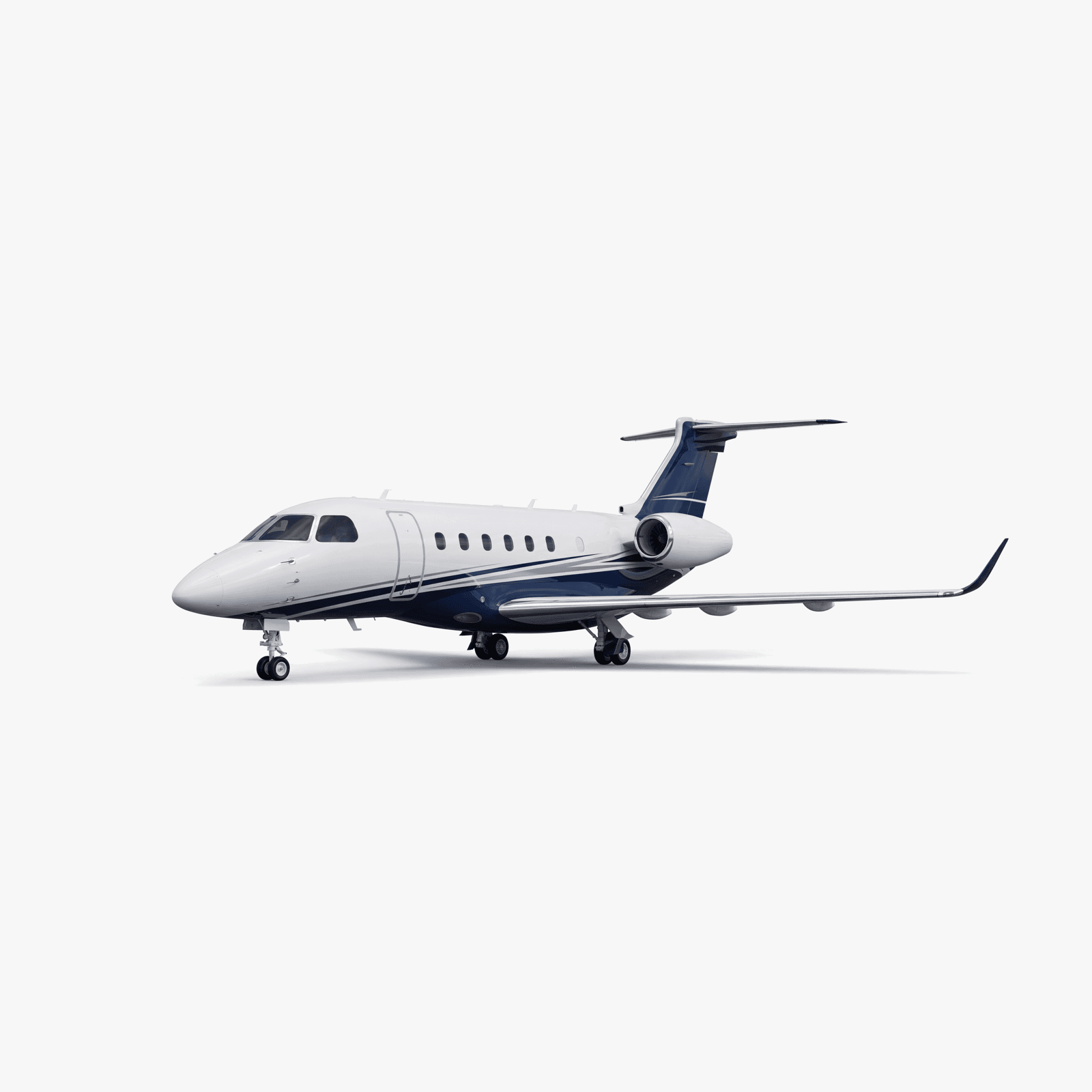 Praetor 600 Super Midsize Jet private jet — 3D exterior view from VOLO charter fleet