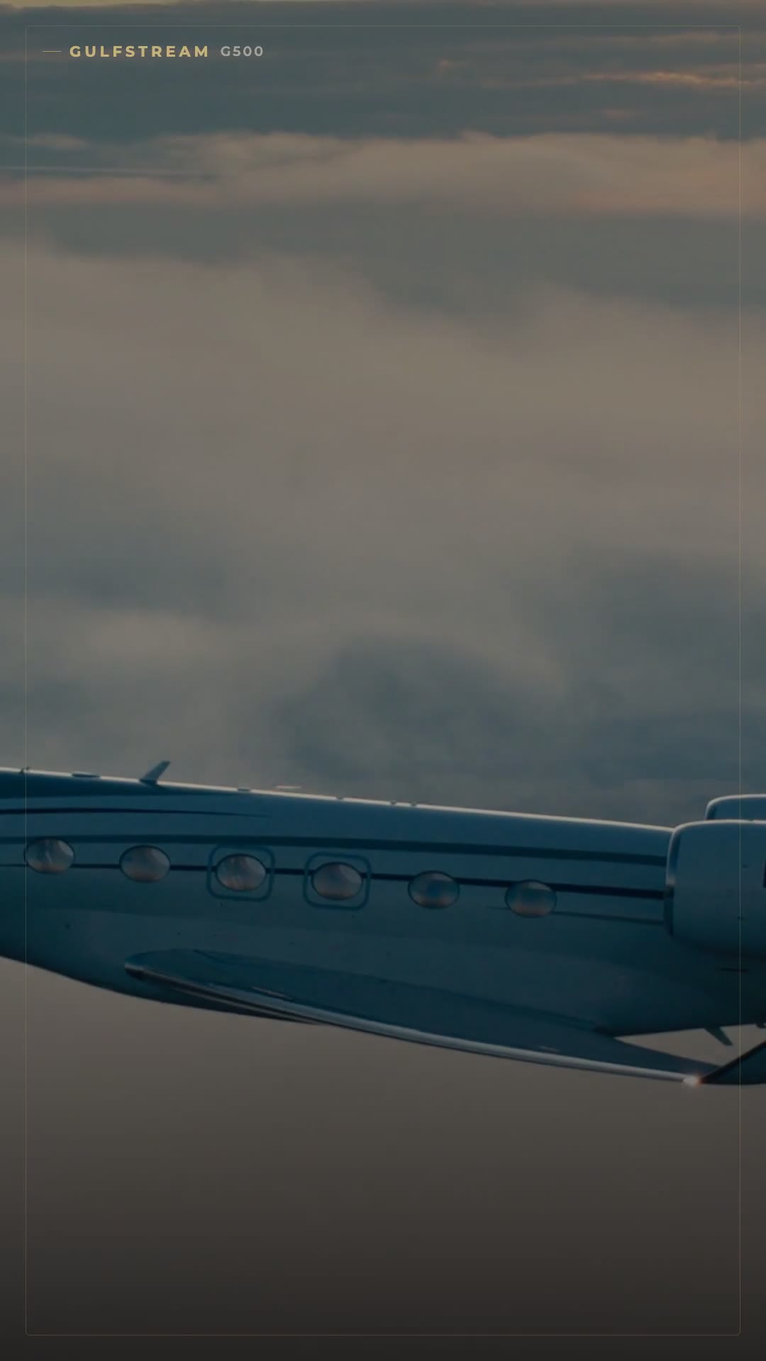 Gulfstream G500 — «Sky Chaser»: Mach 0.925, 5,300 nm, 14 окон