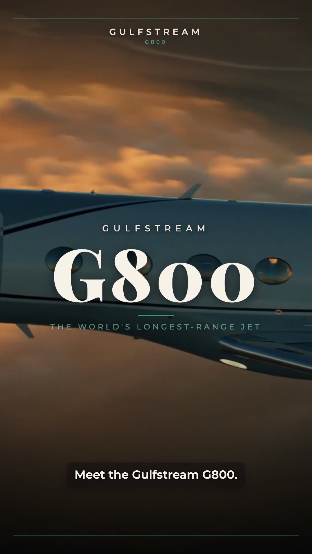 Gulfstream G800: The World's Longest-Range Business Jet — 8,200 nm