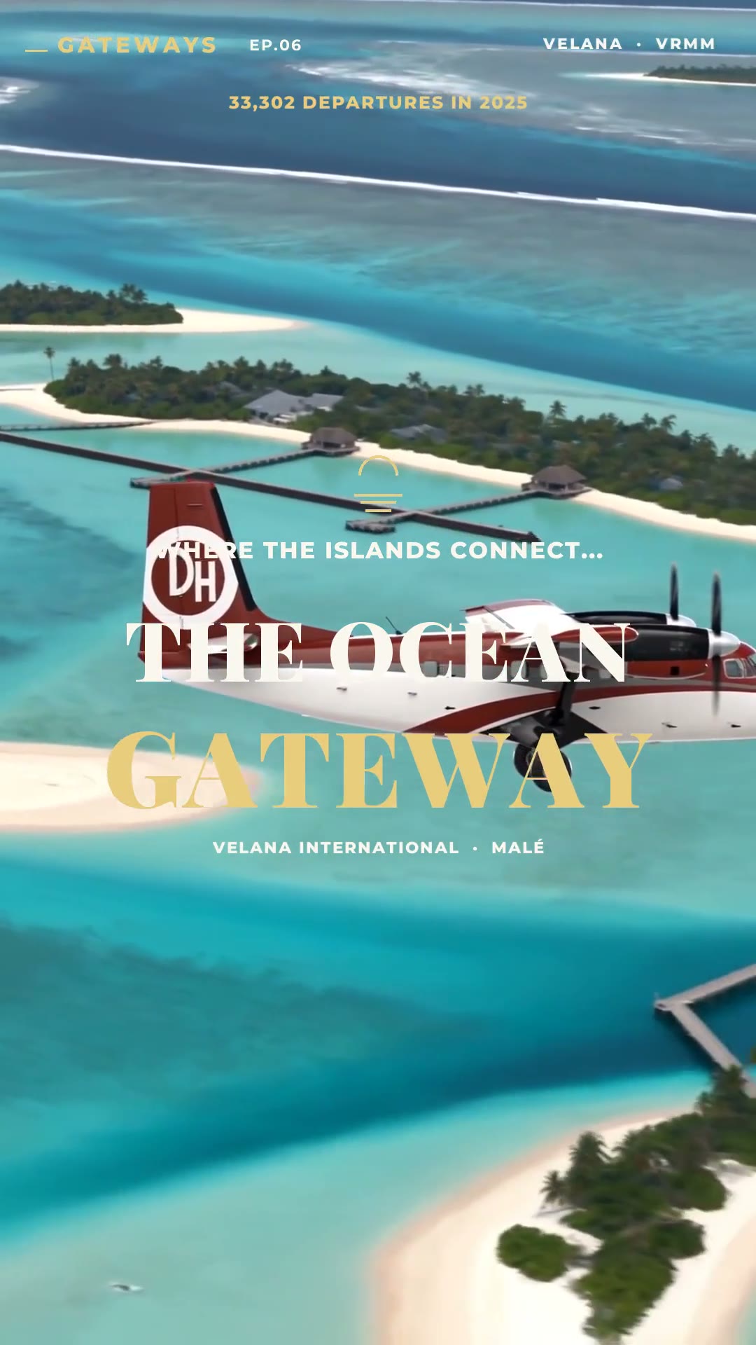 Velana VRMM: ворота Мальдив к каждому атоллу — 97% летают на Twin Otter — Gateways, эпизод 06