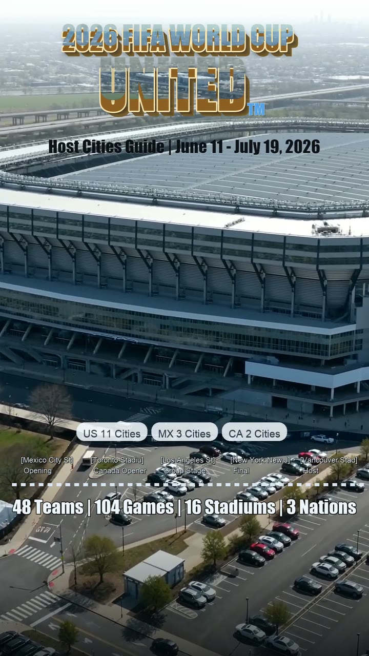 FIFA World Cup 2026 by Private Jet — All 16 Host Cities