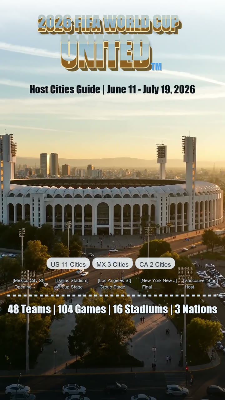 FIFA World Cup 2026 by Private Jet — USA & Mexico Stadium Tour